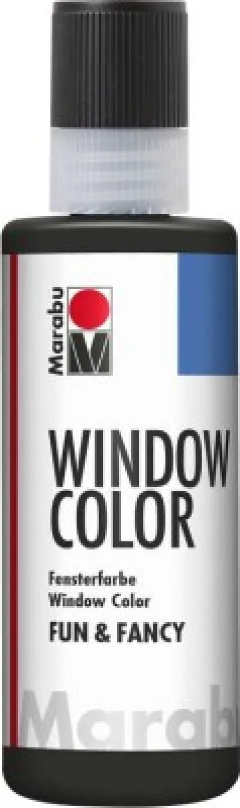 Marabu - Fun & Fancy - Vinduesmaling - 80 ML - Kontur Sort