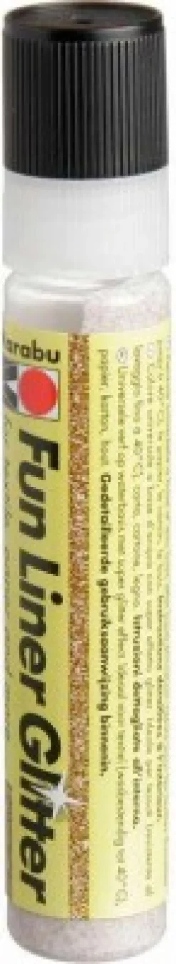Marabu - Fun Liner Glitter - Rødguld - 25 ML