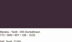 Marabu - Textil 50 ML - Dark Brown 045 - Vandbaseret Tekstilmaling