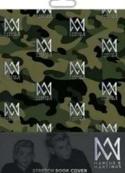 Marcus & Martinus: Bogcover A4 Camogrøn