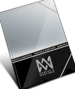 Marcus Og Martinus: Dokument Mappe Silver