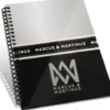 Marcus Og Martinus: Notebog A5 Silver