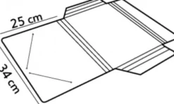 Mariola Elastikmappe C4 I Genbrugspap