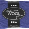 Melbourne Uldgarn - L 92 M - Pind 4-5,5 - Blå - 50 G