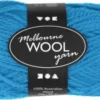 Melbourne Uldgarn - L 92 M - Pind 4-5,5 - Lyseblå - 50 G