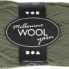 Melbourne Uldgarn - L 92 M - Pind 4-5,5 - Mørk Grøn - 50 G