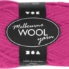 Melbourne Uldgarn - L 92 M - Pind 4-5,5 - Neon Pink - 50 G