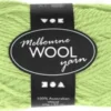 Melbourne Uldgarn - L 92 M - Pind 4-5,5 - Neon Grøn - 50 G