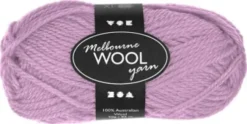 Melbourne Uldgarn - L 92 M - Pind 4-5,5 - Rosa - 50 G