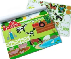 Melissa & Doug - Genanvendelige Klistermærker - Habitater
