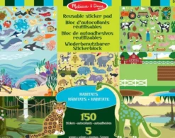Melissa & Doug - Genanvendelige Klistermærker - Habitater