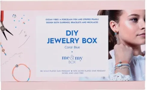 Me & My Box - DIY Smykker - Coral Blue