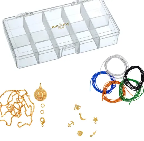 Me & My Box - Smykke Kit - Stjernetegn - Fisken - Guldbelagt 18 Karat