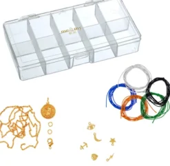 Me & My Box - Smykke Kit - Stjernetegn - Jomfruen - Guldbelagt 18 Karat
