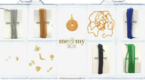 Me & My Box - Smykke Kit - Stjernetegn - Krebsen - Guldbelagt 18 Karat