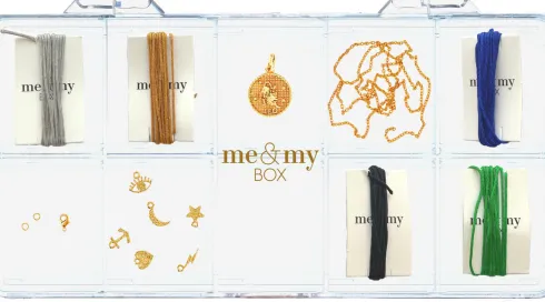 Me & My Box - Smykke Kit - Stjernetegn - Løven - Guldbelagt 18 Karat