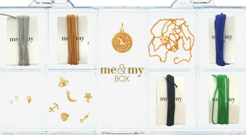 Me & My Box - Smykke Kit - Stjernetegn - Stenbukken - Guldbelagt 18 Karat