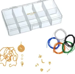 Me & My Box - Smykke Kit - Stjernetegn - Stenbukken - Guldbelagt 18 Karat