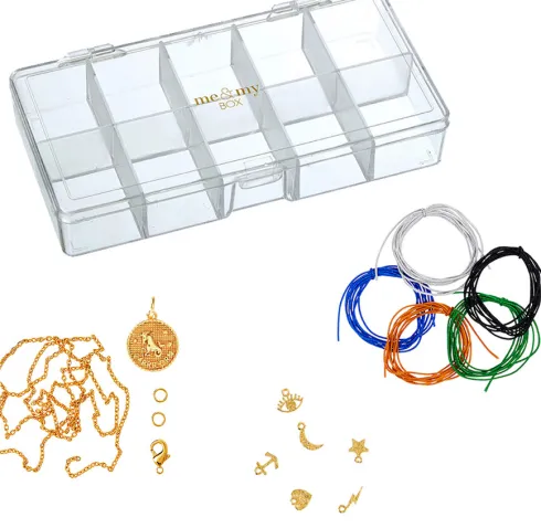 Me & My Box - Smykke Kit - Stjernetegn - Stenbukken - Guldbelagt 18 Karat