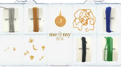 Me & My Box - Smykke Kit - Stjernetegn - Vægten - Guldbelagt 18 Karat