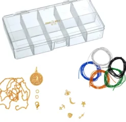 Me & My Box - Smykke Kit - Stjernetegn - Vægten - Guldbelagt 18 Karat