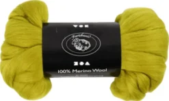 Merino Uld Garn - Tykkelse 21 My - Lemon - 100 G