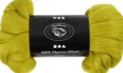 Merino Uld Garn - Tykkelse 21 My - Lemon - 100 G