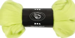 Merino Uld Garn - Tykkelse 21 My - Limegrøn - 100 G