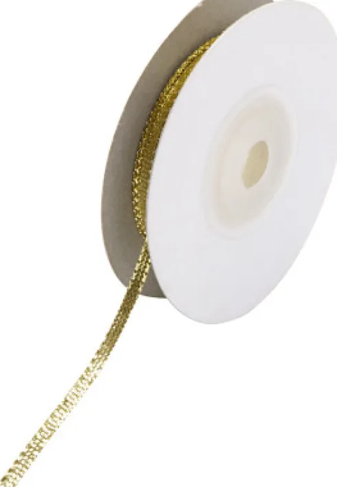 Metalbånd - B 3,5 MM - Guld - 20M