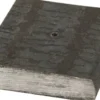 Metalfod - Str. 4X4X1 CM - Hulstr. 2 MM - 1 Stk