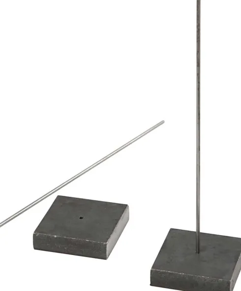 Metalfod - Str. 4X4X1 CM - Hulstr. 2 MM - 1 Stk