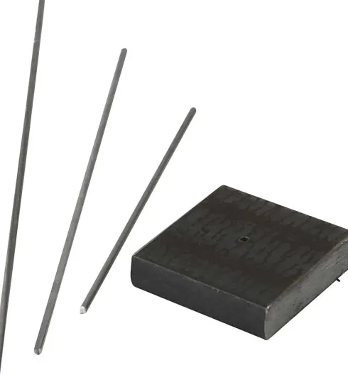 Metalfod - Str. 4X4X1 CM - Hulstr. 2 MM - 1 Stk