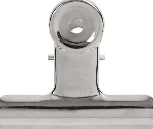 Metalklemme - B 7,5 CM - Sølv - 6 Stk