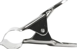 Metalklemme - B 7,5 CM - Sølv - 6 Stk