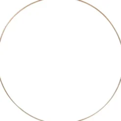 Metalring - Ø 30 CM - Tykkelse 3 MM - Guld - 1 Stk