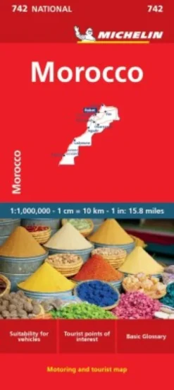 Michelin Kort - Africa Blad 742: Morocco