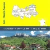 Michelin Kort - France Blad 328: Ain, Haute Savoie
