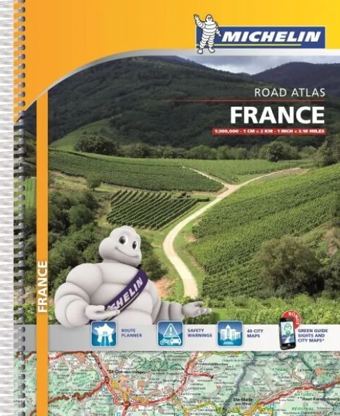 Michelin Kort - France Road Atlas