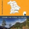 Michelin Kort - Germany Blad 546: Southeast, Bavaria
