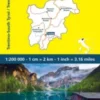Michelin Kort - Italy Blad 354: Trentino-Alto Adige