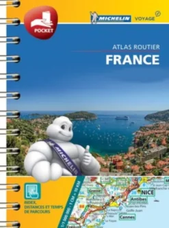 Michelin Kort - Michelin Mini Atlas France 2025