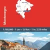 Michelin Kort - Montenegro, National Map 780