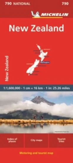 Michelin Kort - New Zealand