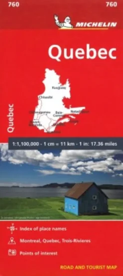 Michelin Kort - Quebec