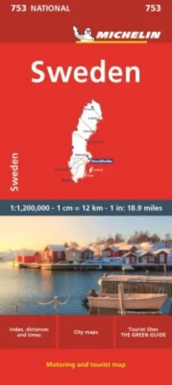 Michelin Kort - Sweden