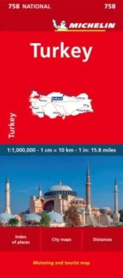 Michelin Kort - Turkey
