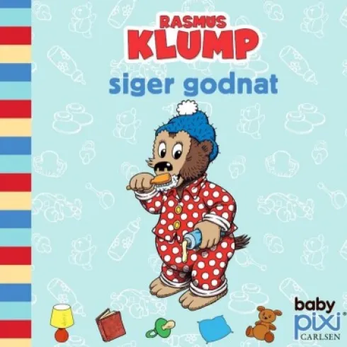 Min Første Pixi - Rasmus Klump Siger Godnat