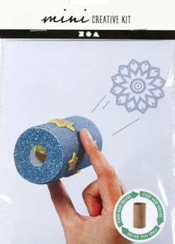 Mini Creative Kit - DIY Sæt - Toiletrulle Kalejdoskop