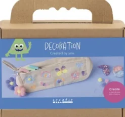 Mini DIY Kit Dekoration - Penalhus - Pastelfarver