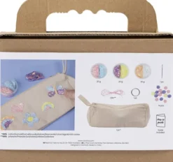 Mini DIY Kit Dekoration - Penalhus - Pastelfarver
